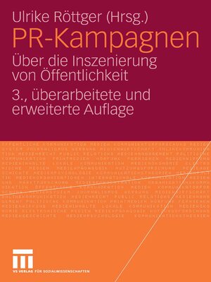 cover image of PR-Kampagnen